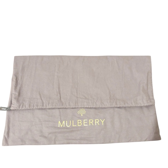 MULBERRY Small Classic Grain Small Bayswater Zip Tote Orange - Picture 11 of 11